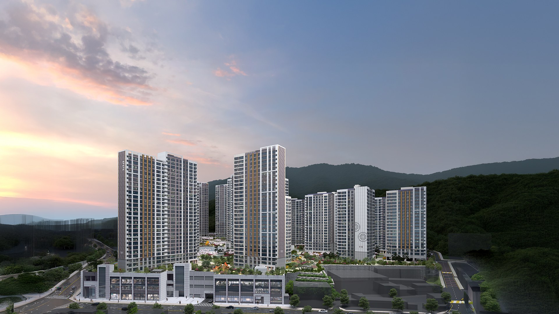 김해 안동 에피트 조감도